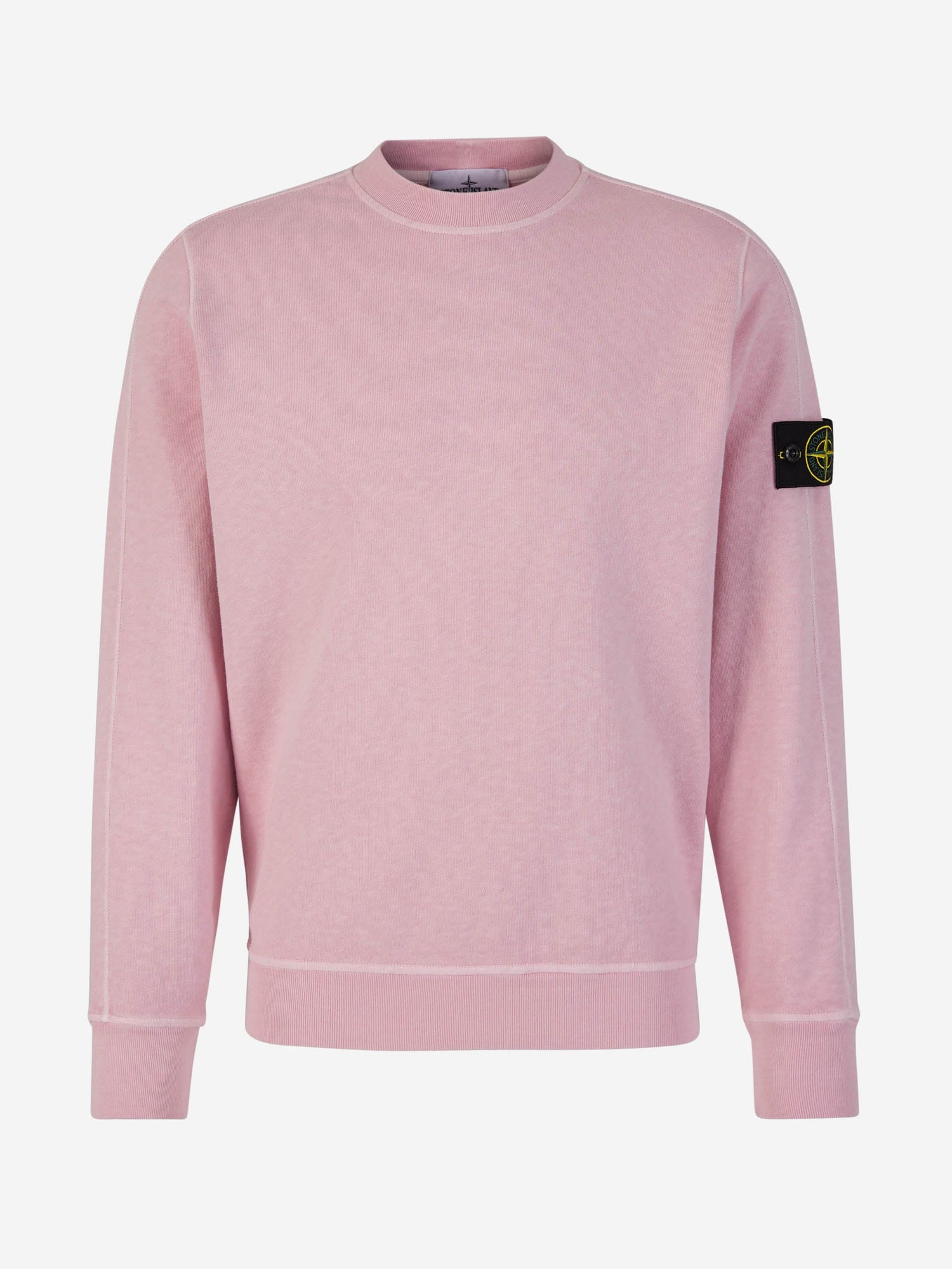 Outlet online Stone Island Hombre Sudadera Crewneck Algodón color Rosa Palo sku 545-001585 01 - Foto 1