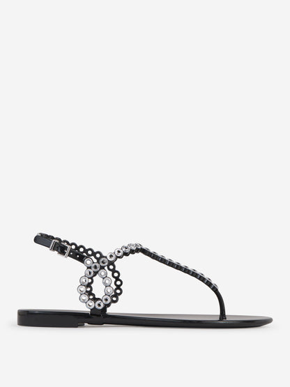 Outlet online Aquazzura Mujer Sandalias Almost Bare color Negro sku 800-005301 01 - Foto 1
