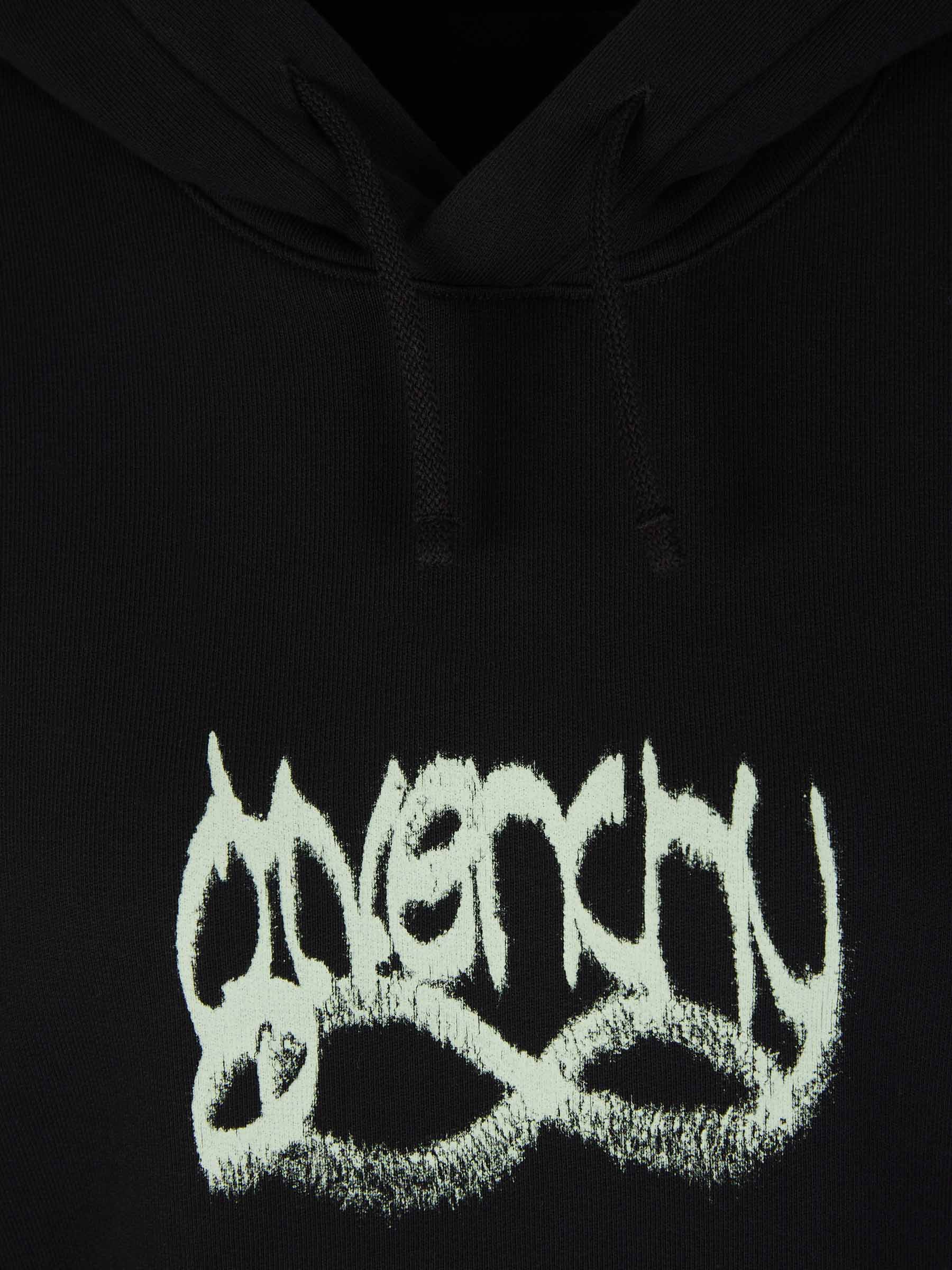Outlet online Givenchy Hombre Sudadera Estampada Capucha color Negro sku 545-001476 01 - Foto 3