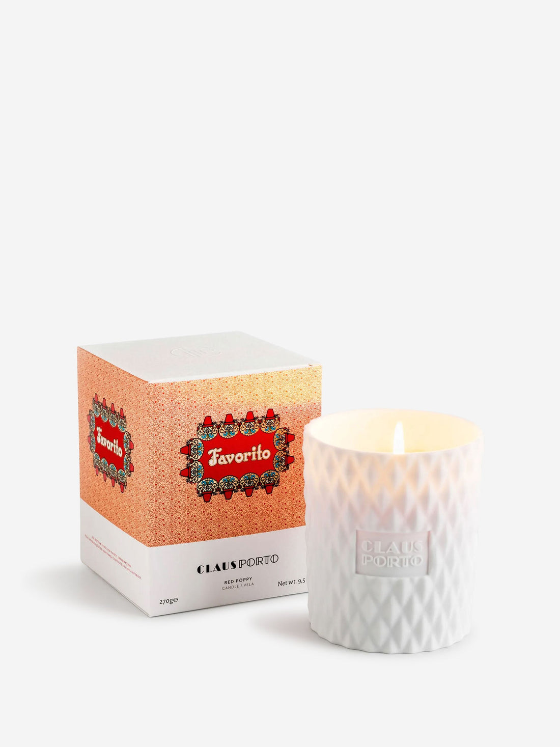 Outlet online Claus Porto Mujer Vela de Amapola Roja color Rojo sku 895-000142 02 - Foto 1