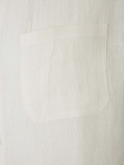 Outlet online Sease Hombre Camisa Fish Tail Lino color Blanco sku 531-006163 01 - Foto 4