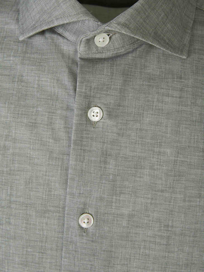 Outlet online Traiano Milano Hombre Camisa Técnica color Verde Menta sku 531-006234 02 - Foto 3