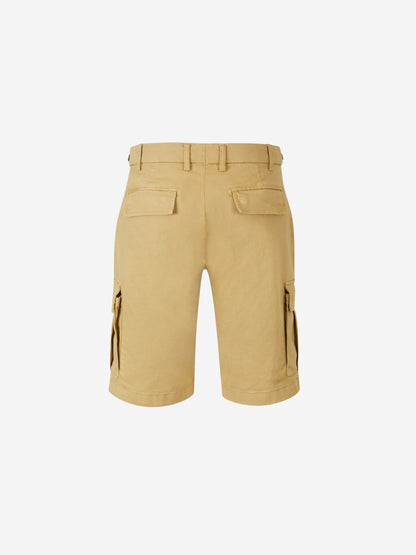 Outlet online Santa Eulalia Hombre Bermudas Cargo Algodón color Mostaza sku 523-000979 04 - Foto 3