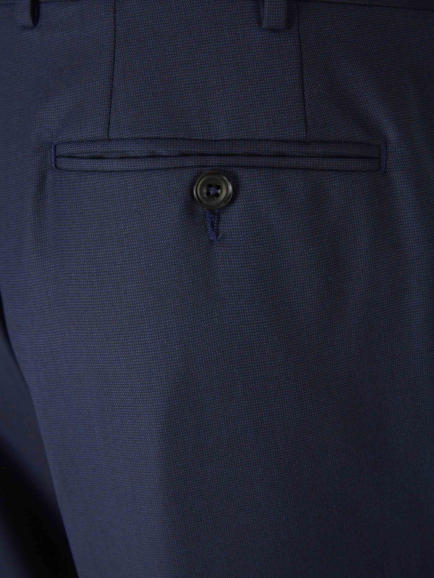 Outlet online Canali Hombre Traje Clásico Lana color Azul Noche sku 312-002801 01 - Foto 9