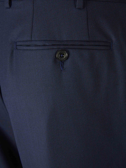 Outlet online Canali Hombre Traje Clásico Lana color Azul Noche sku 312-002801 01 - Foto 9