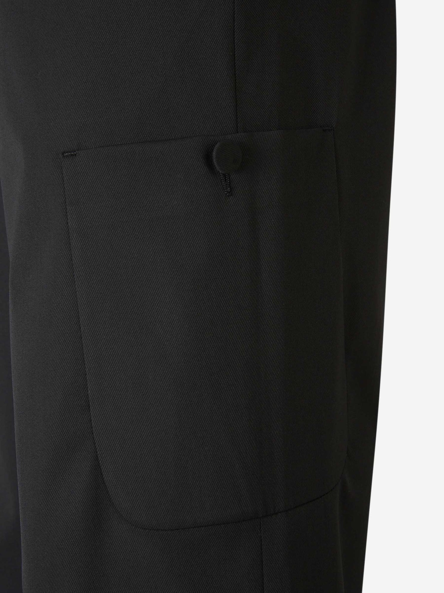 Outlet online Palm Angels Hombre Pantalones Cargo Wide Leg color Negro sku 521-002992 01 - Foto 5