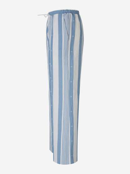 Outlet online Givenchy Mujer Pantalones Motivo Rayas color Azul sku 761-003570 01 - Foto 3