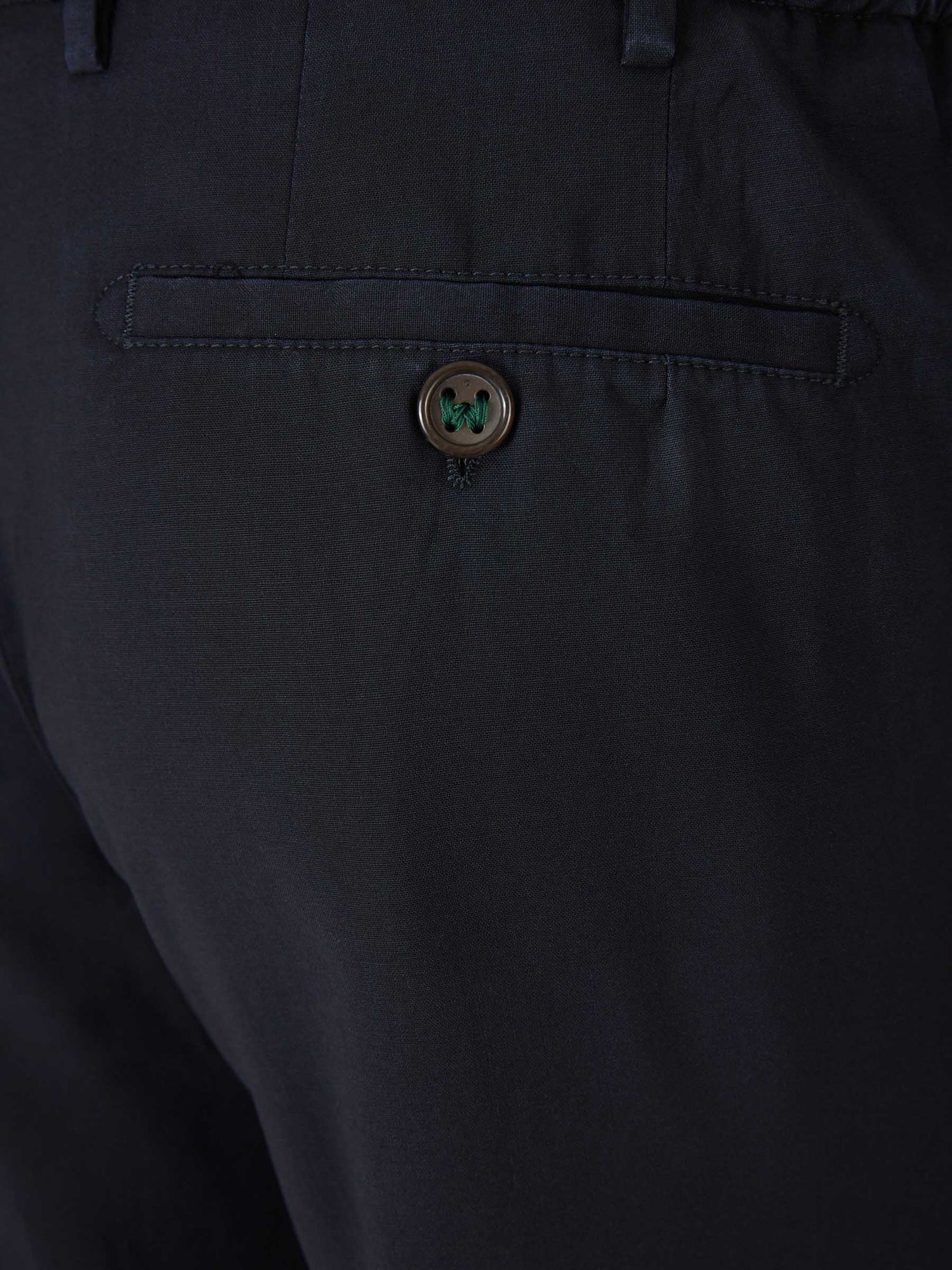 Outlet online Berwich Hombre Pantalones RetroLong Lana color Azul Marino sku 521-003037 01 - Foto 4