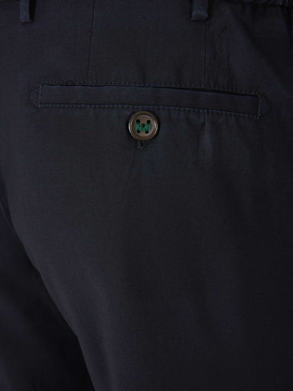 Outlet online Berwich Hombre Pantalones RetroLong Lana color Azul Marino sku 521-003037 01 - Foto 4