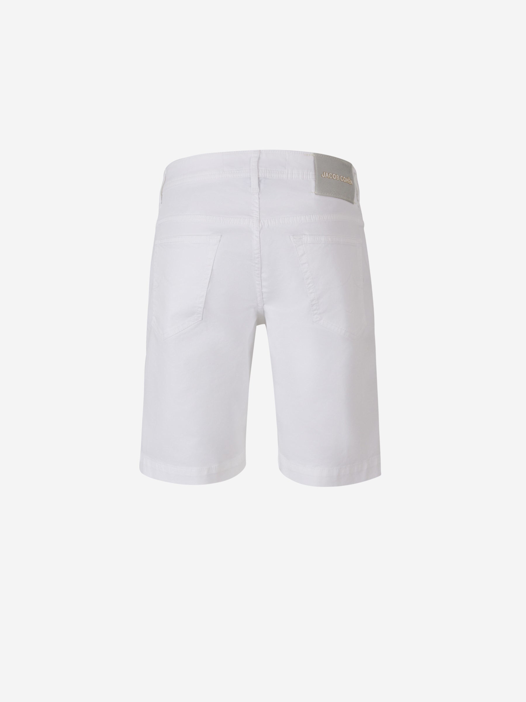 Outlet online Jacob Cohën Hombre Bermudas Lou Algodón color Blanco sku 523-000811 05 - Foto 2