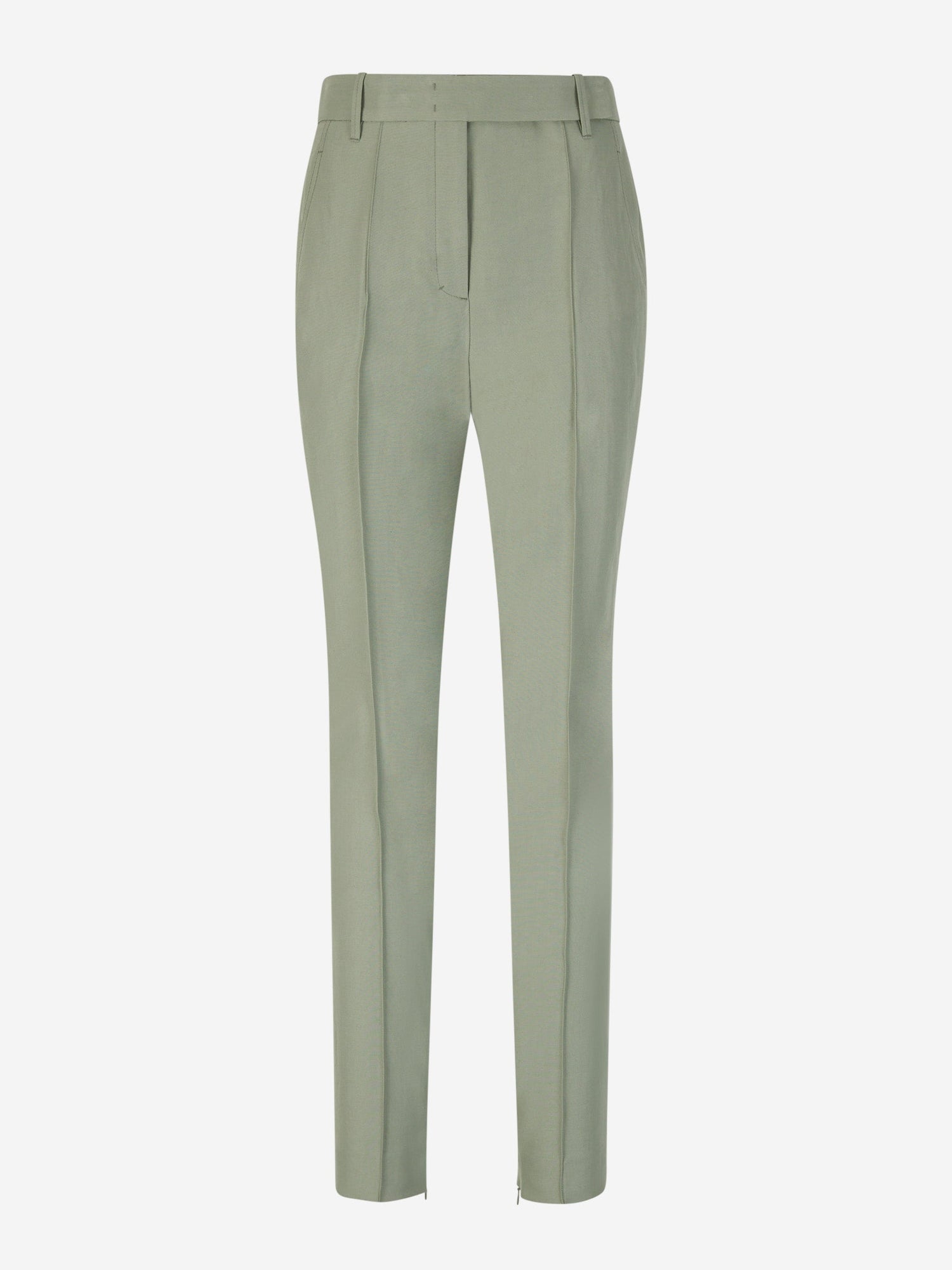 Outlet online Dorothee Schumacher Mujer Pantalones Formales Lino color Verde Menta sku 761-003499 01 - Foto 1