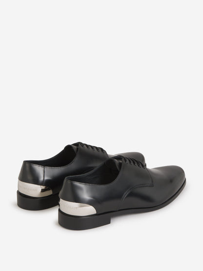 Outlet online McQueen Hombre Zapatos Derby Charol color Negro sku 611-004370 01 - Foto 3