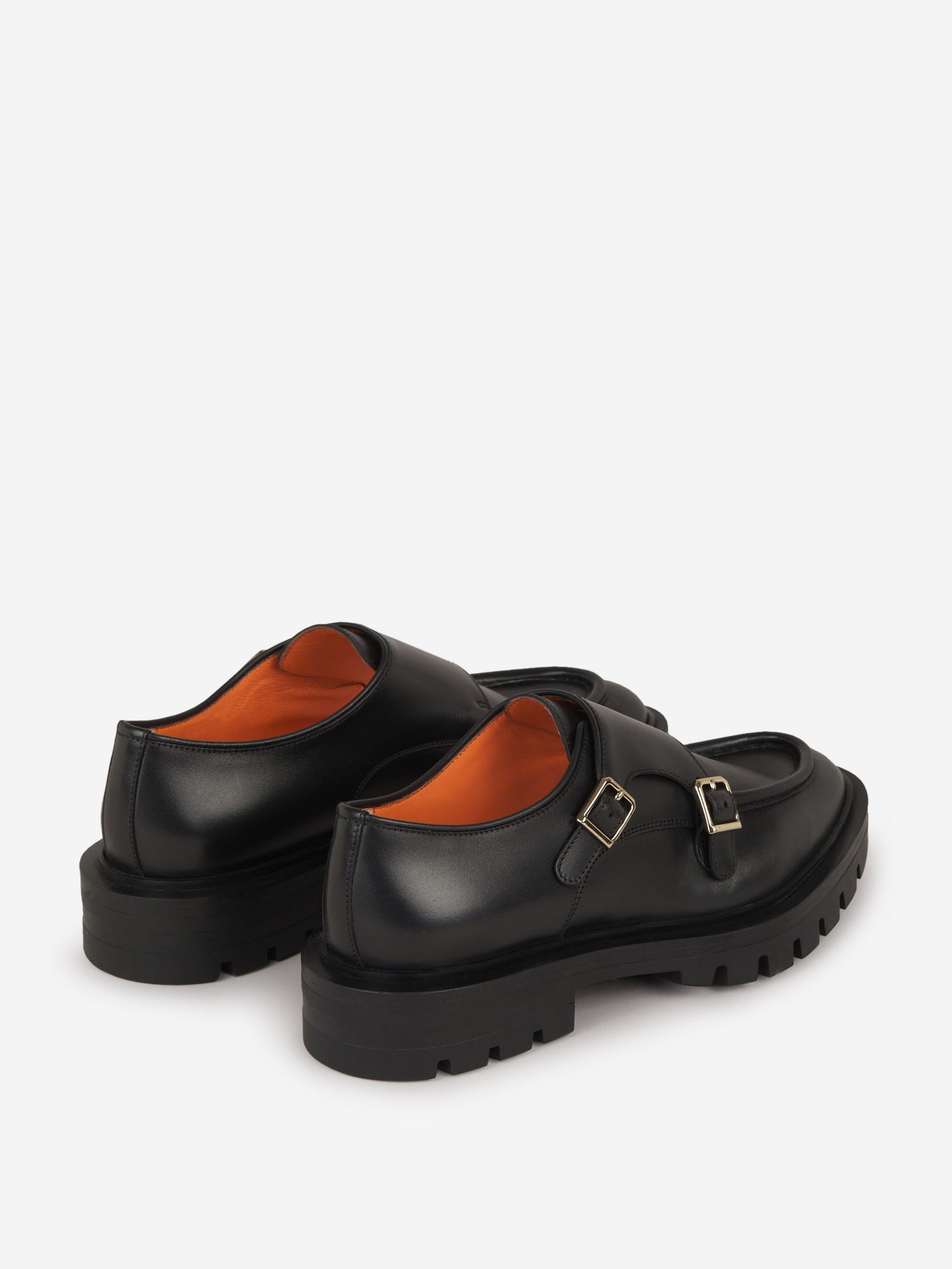 Outlet online Santoni Mujer Mocasines Hebillas Piel color Negro sku 800-005056 01 - Foto 3