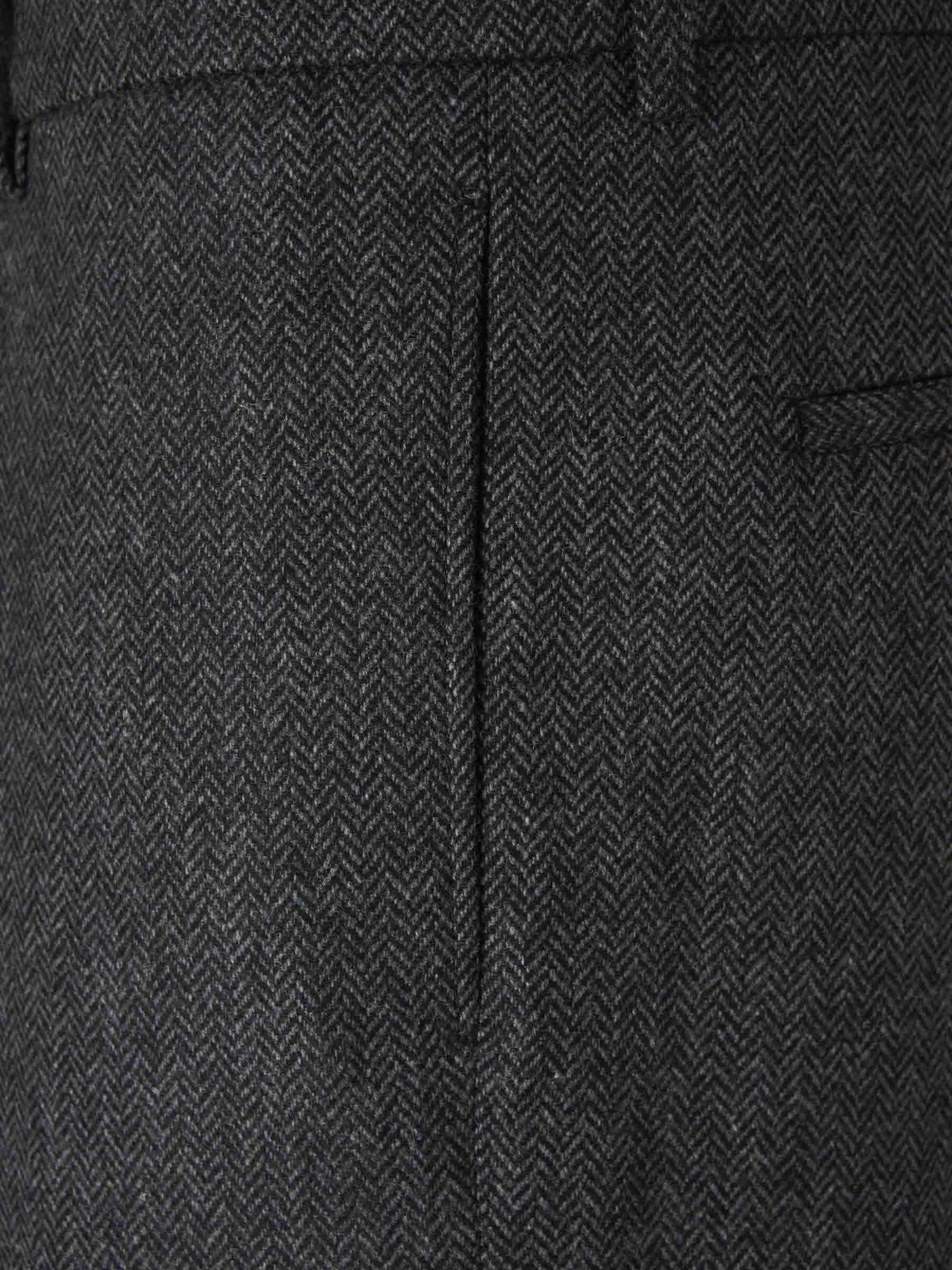 Outlet online Santa Eulalia Hombre Pantalones Vestir Espiga color Gris Antracita sku 521-003193 01 - Foto 3