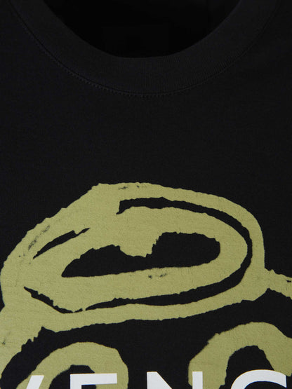 Outlet online Givenchy Hombre Camiseta Estampada Algodón color Negro sku 553-003457 01 - Foto 3