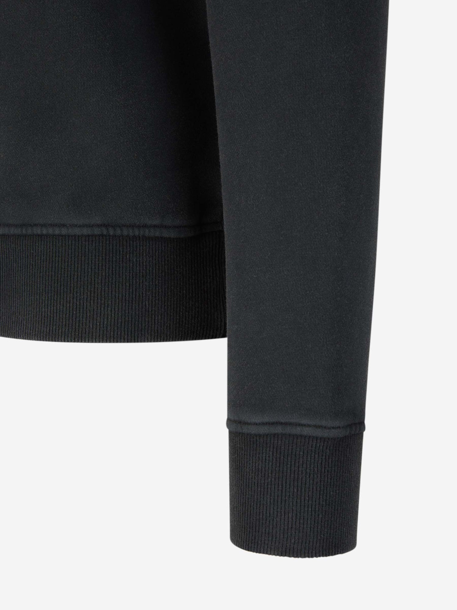 Outlet online Balmain Hombre Sudadera Sin Capucha Logo Algodón color Gris Antracita sku 545-001570 02 - Foto 4