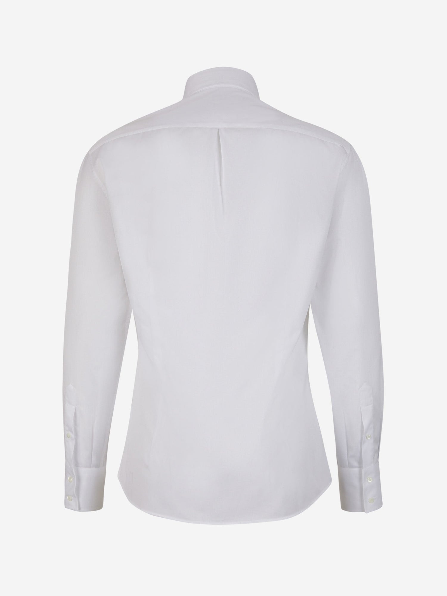 Outlet online Brunello Cucinelli Hombre Camisa Algodón Lisa color Blanco sku 531-006297 02 - Foto 3