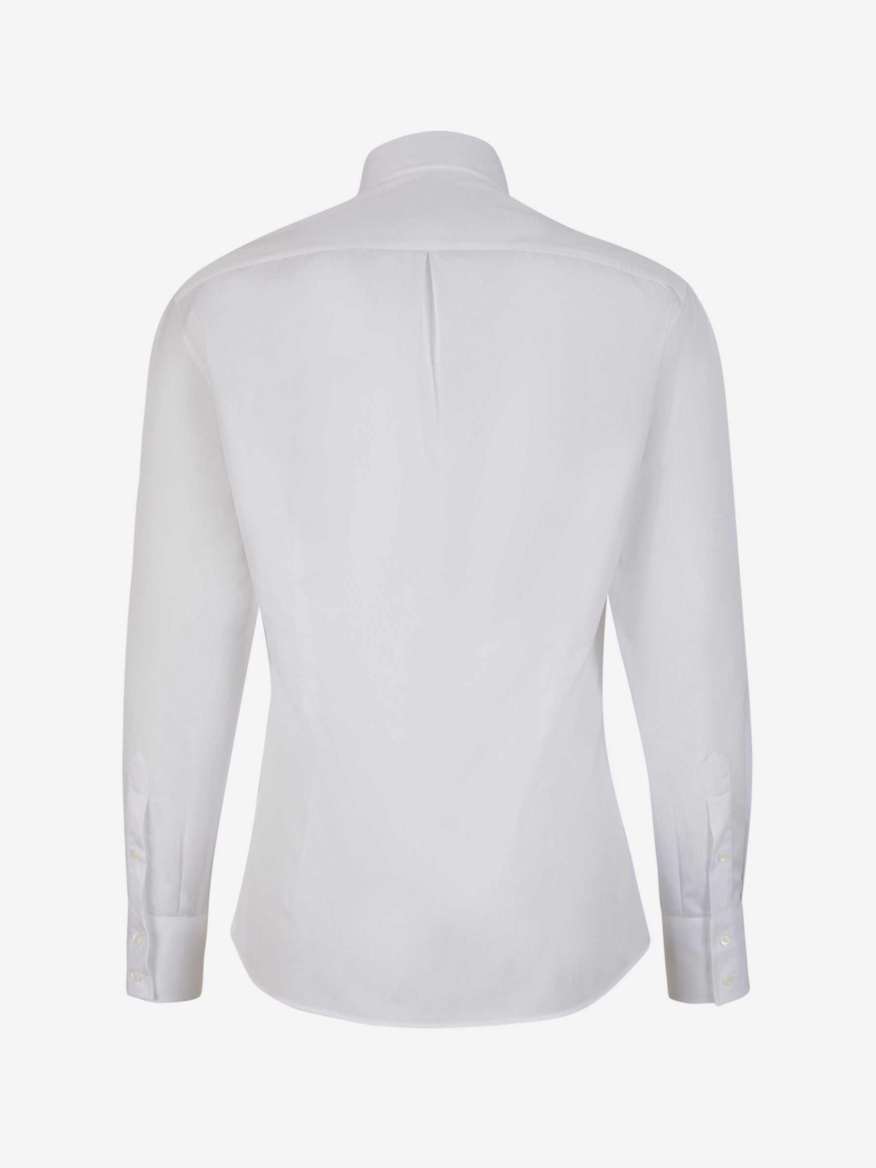 Outlet online Brunello Cucinelli Hombre Camisa Algodón Lisa color Blanco sku 531-006297 02 - Foto 3
