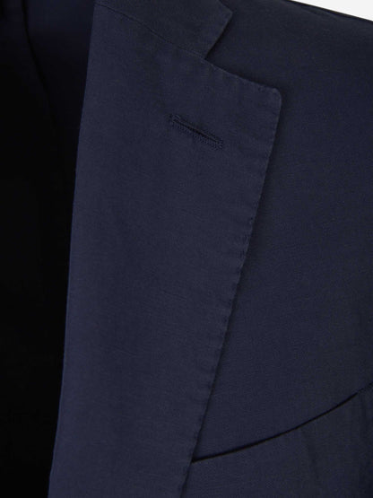 Outlet online Incotex Hombre Traje Liso Lino color Azul Marino sku 312-002812 03 - Foto 3