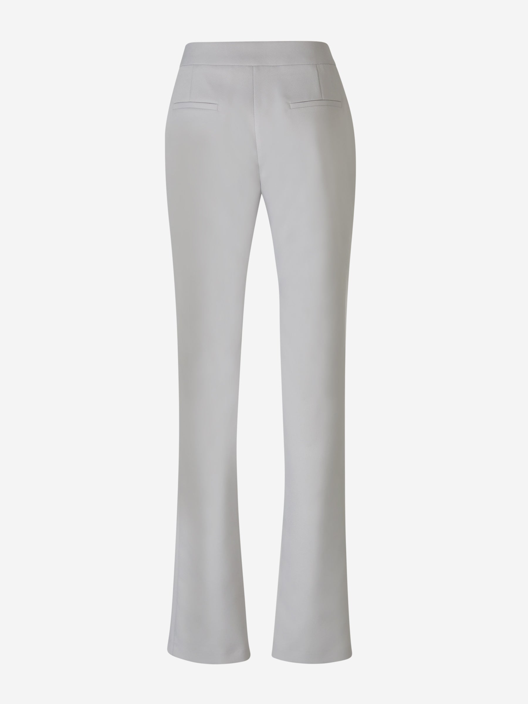 Outlet online Off-White Mujer Pantalones Formales Ajustados color Gris Claro sku 761-003417 01 - Foto 2
