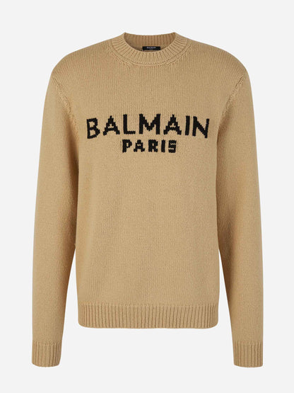 Outlet online Balmain Hombre Jersey Punto Lana color Marrón sku 542-002321 01 - Foto 1