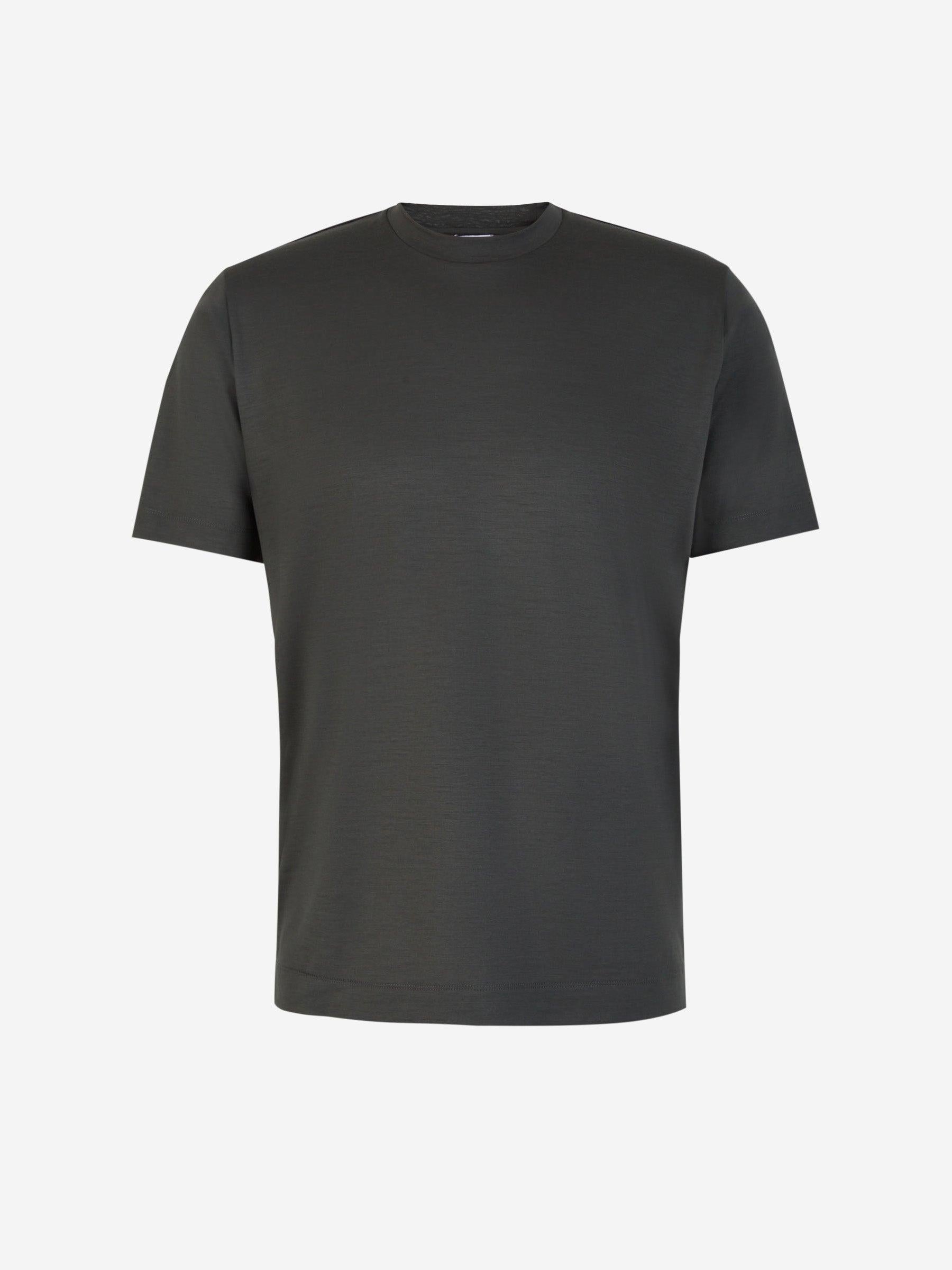 Santa Eulalia Camiseta Lisa Lana color Verde Jungla sku 553-003413 02 - Foto 1