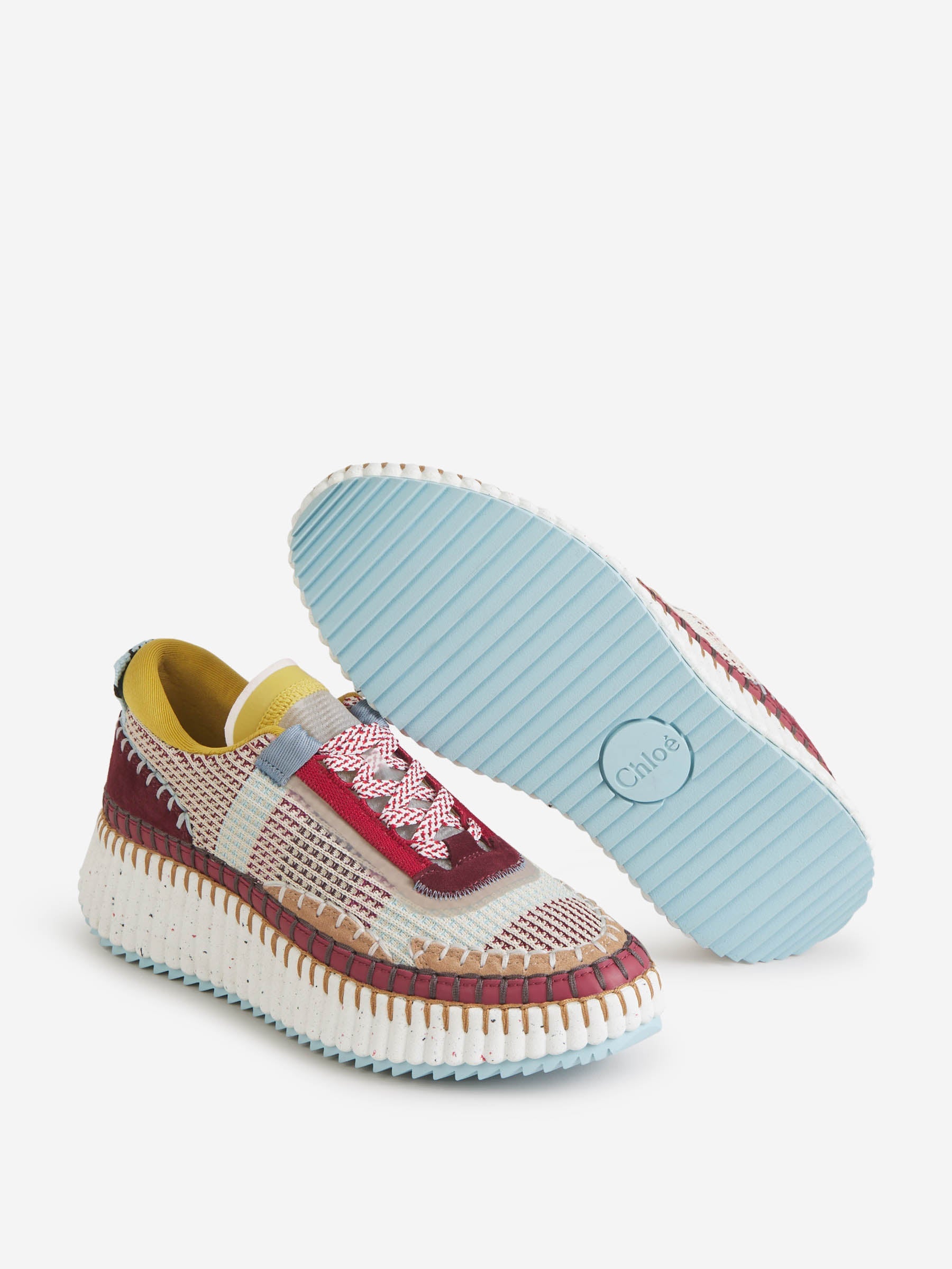 Outlet online Chloé Mujer Sneakers Ecológico Nama color Burdeos sku 806-000321 03 - Foto 7