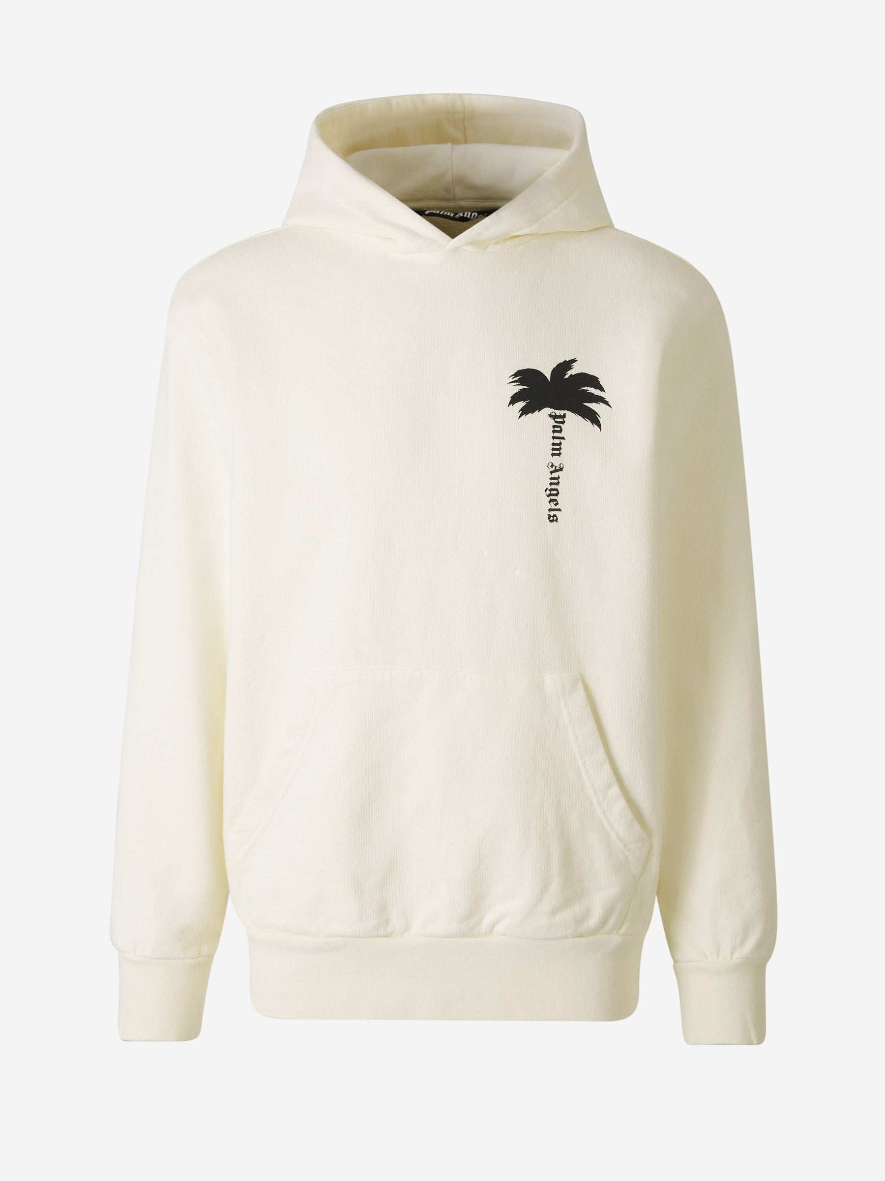 Outlet online Palm Angels Hombre Sudadera Algodón Logo color Amarillo Claro sku 545-001549 01 - Foto 1