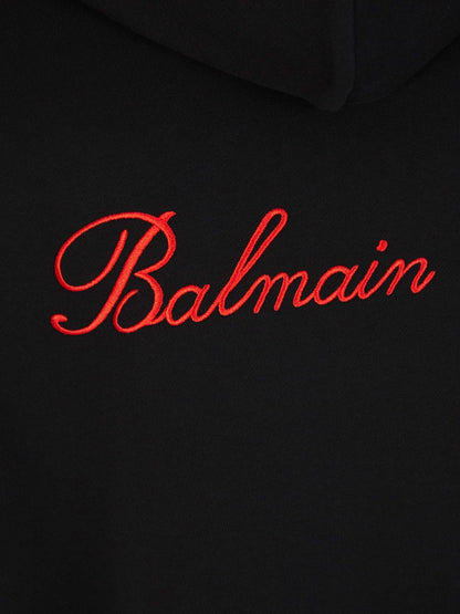 Outlet online Balmain Hombre Sudadera Capucha Logo color Negro sku 545-001484 01 - Foto 7