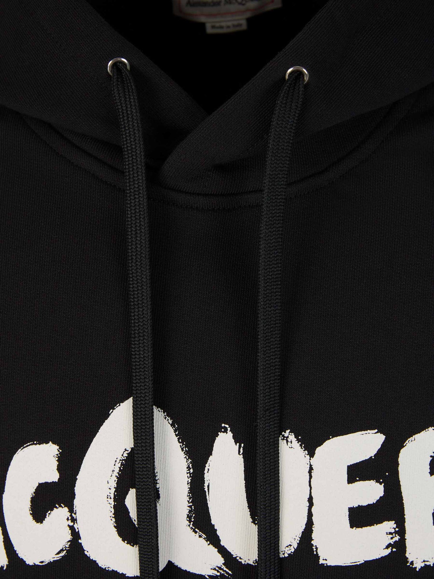 Outlet online McQueen Hombre Sudadera Capucha Estampada color Negro sku 545-001530 01 - Foto 3