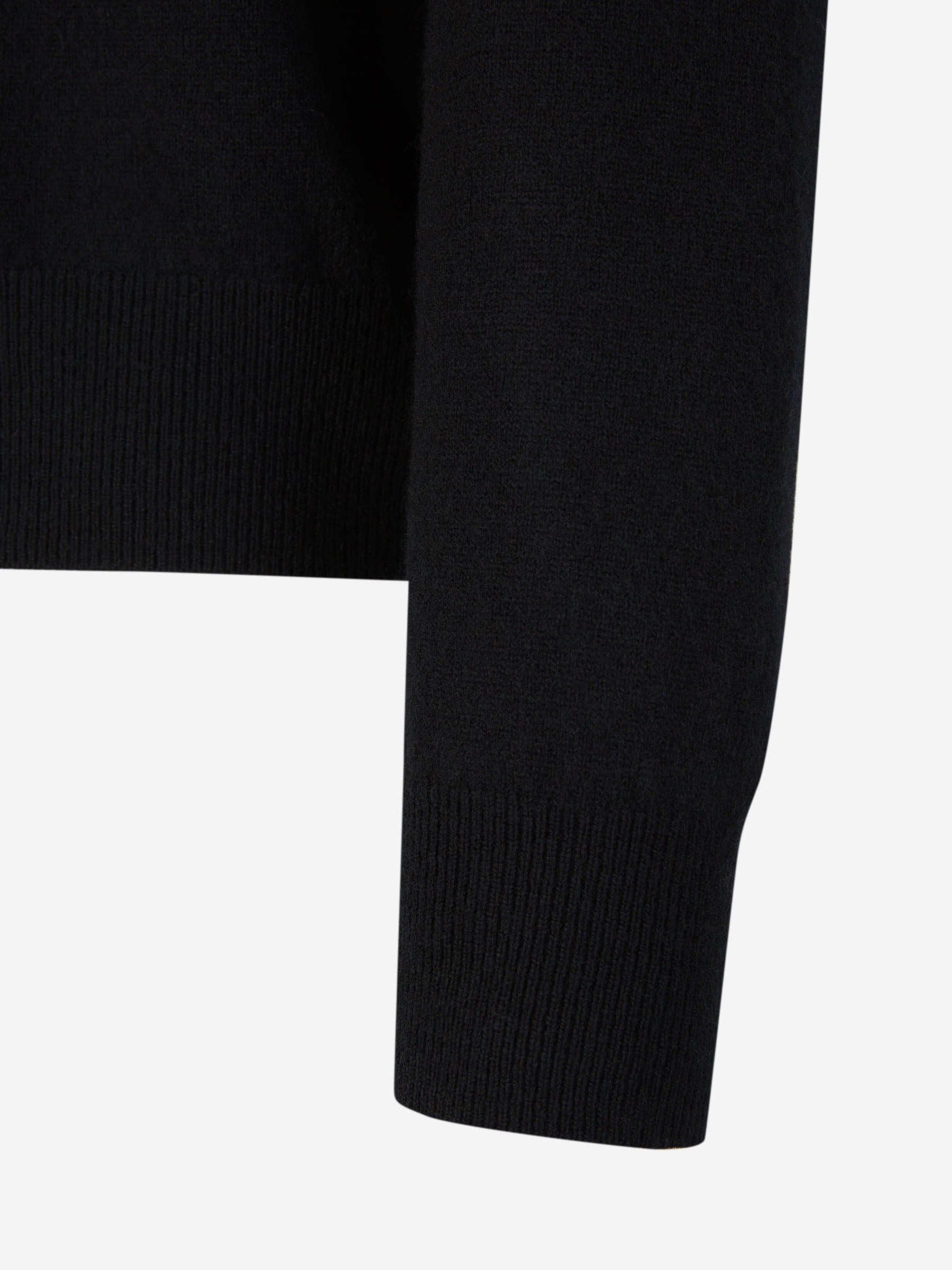 Outlet online Acne Studios Face Hombre Jersey Lana Logo color Negro sku 542-002323 01 - Foto 5