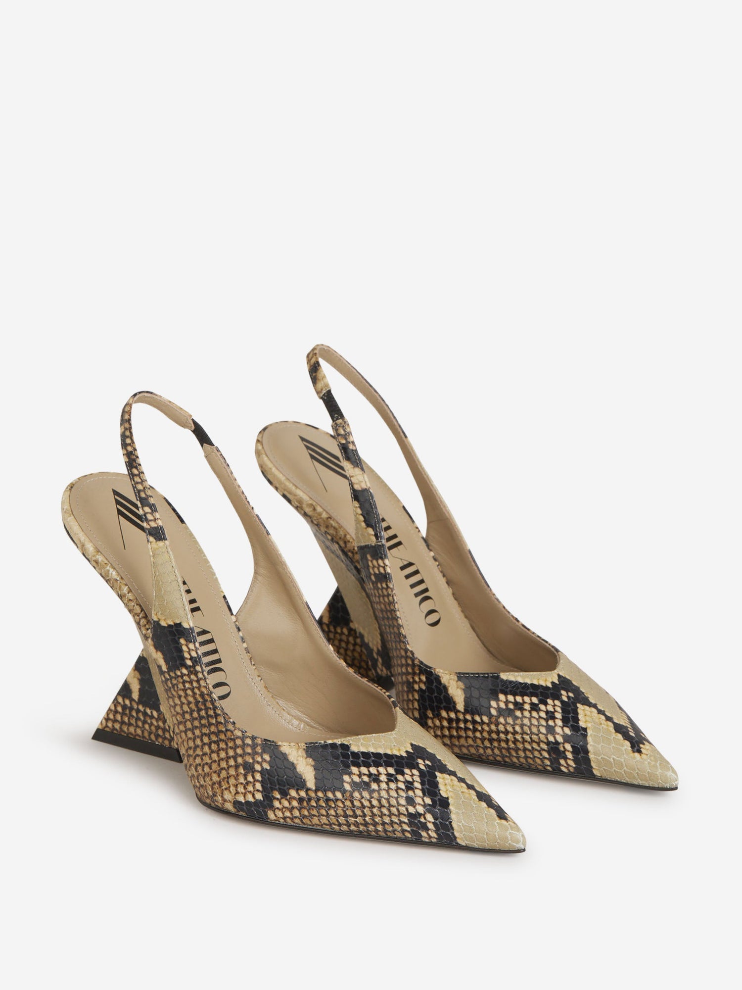 Outlet online The Attico Mujer Zapatos Cheope Slingback color Topo sku 800-005189 01 - Foto 3