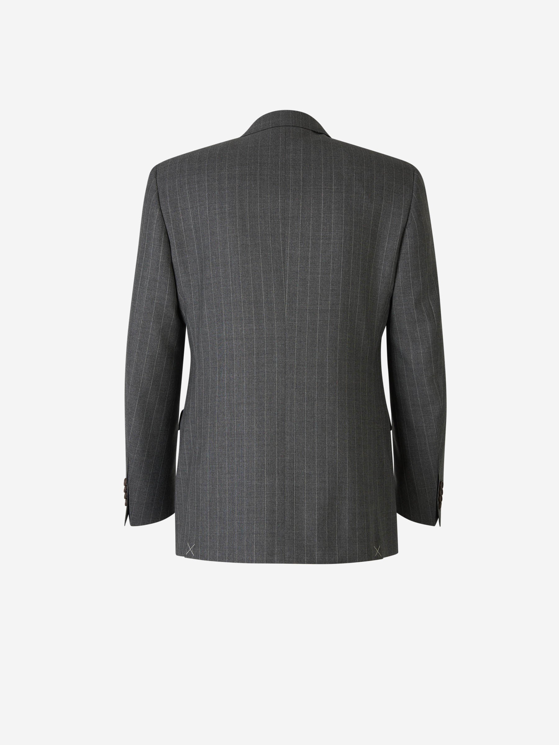 Outlet online Canali Hombre Traje Raya Diplomática color Gris Antracita sku 312-002806 01 - Foto 2