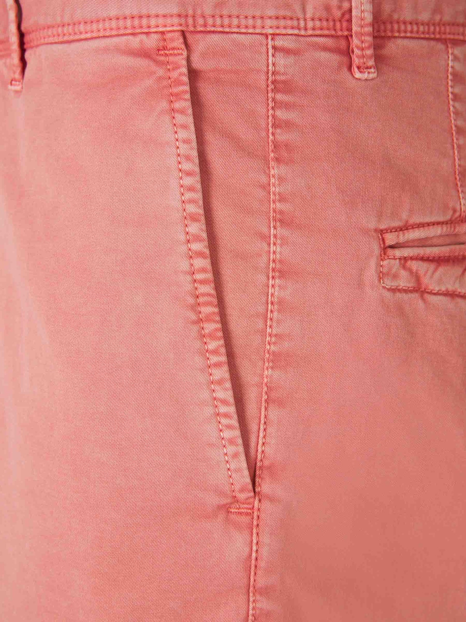 Outlet online Incotex Slacks Hombre Bermudas Casual Algodón color Coral sku 523-000919 01 - Foto 3