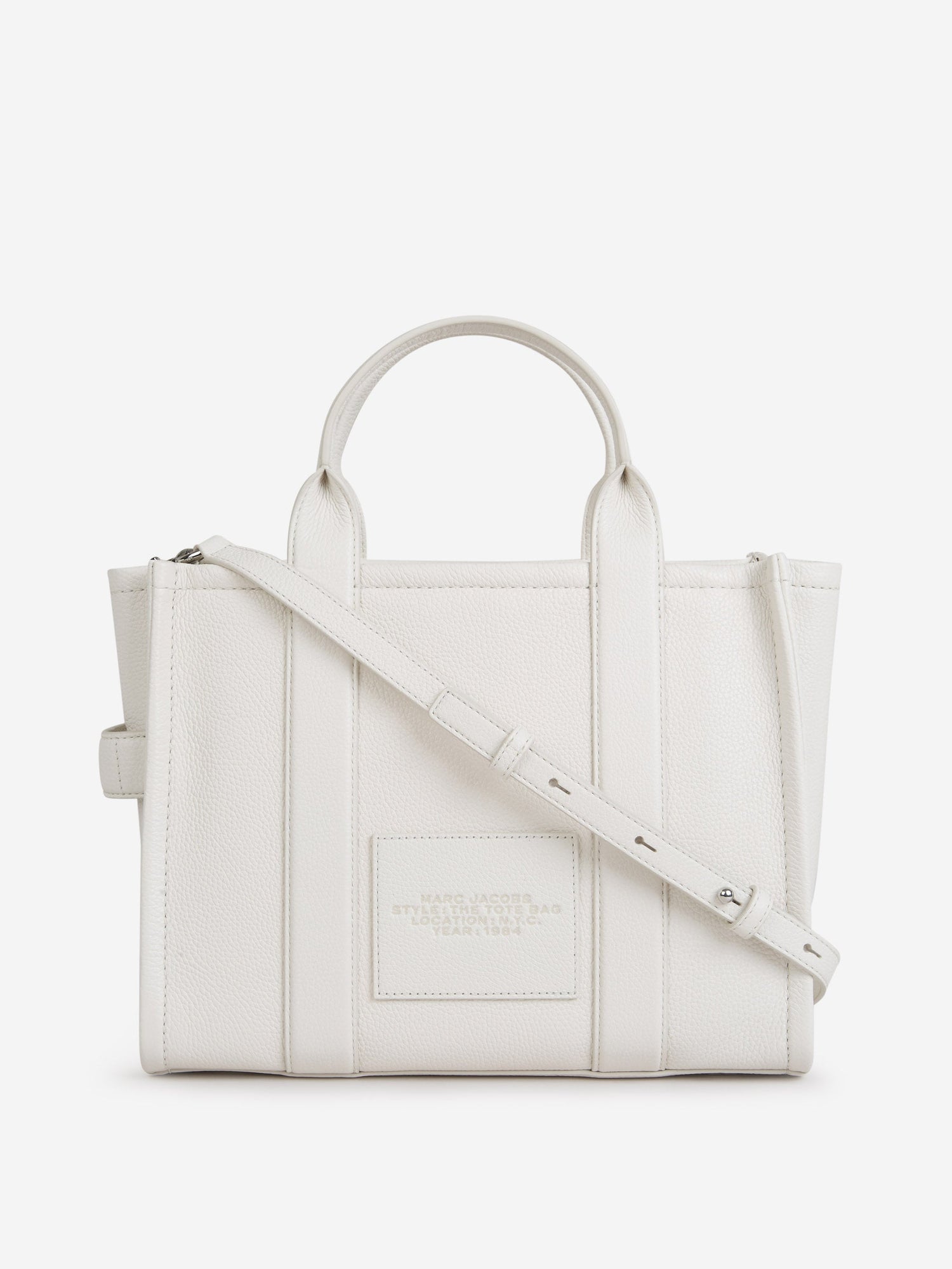Outlet online Marc Jacobs Mujer Bolso Tote Piel M color Blanco sku 810-007334 02 - Foto 4