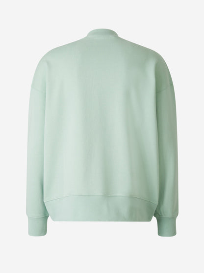 Outlet online Palm Angels Hombre Sudadera Estampada Algodón color Verde Menta sku 545-001547 01 - Foto 2