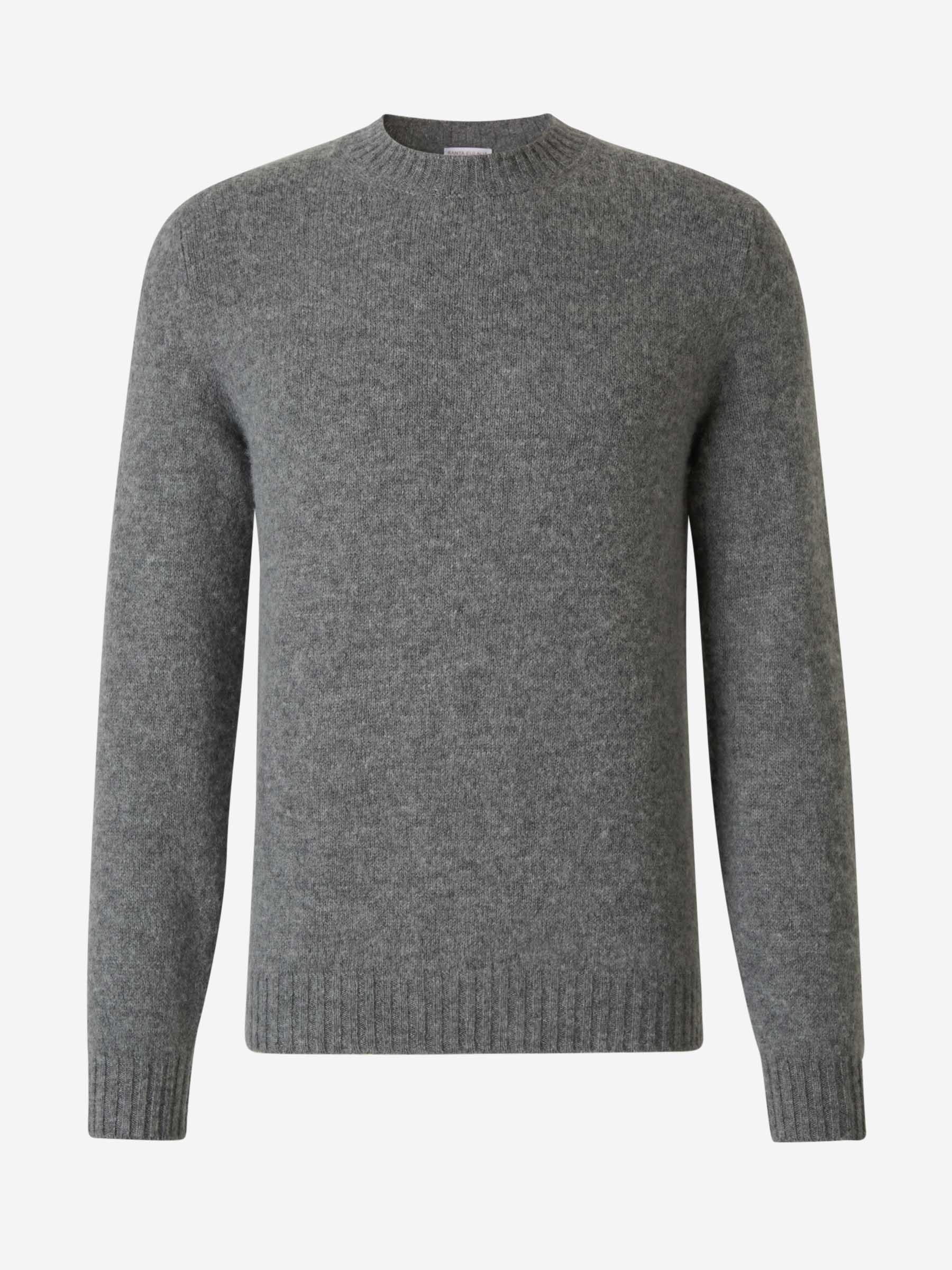 Outlet online Santa Eulalia Hombre Jersey Lana Y Cashmere color Gris Piedra sku 542-002302 01 - Foto 1