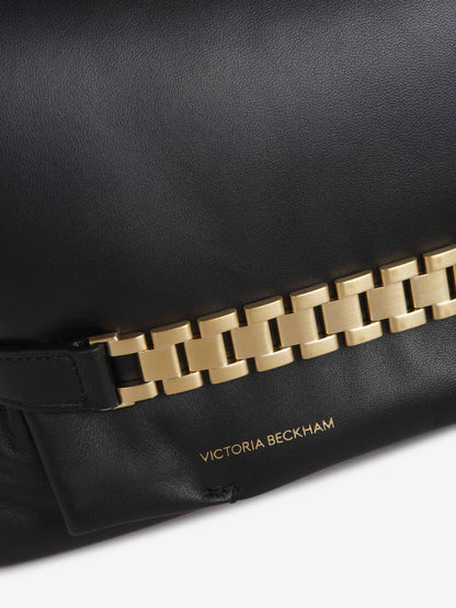 Outlet online Victoria Beckham Mujer Bolso Hombro Puffy Chain color Negro sku 810-007530 01 - Foto 6