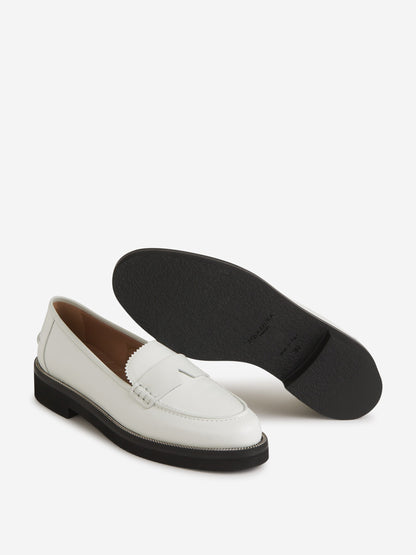 Outlet online Aquazzura Mujer Mocasines Aqua Piel color Blanco sku 800-005165 01 - Foto 4