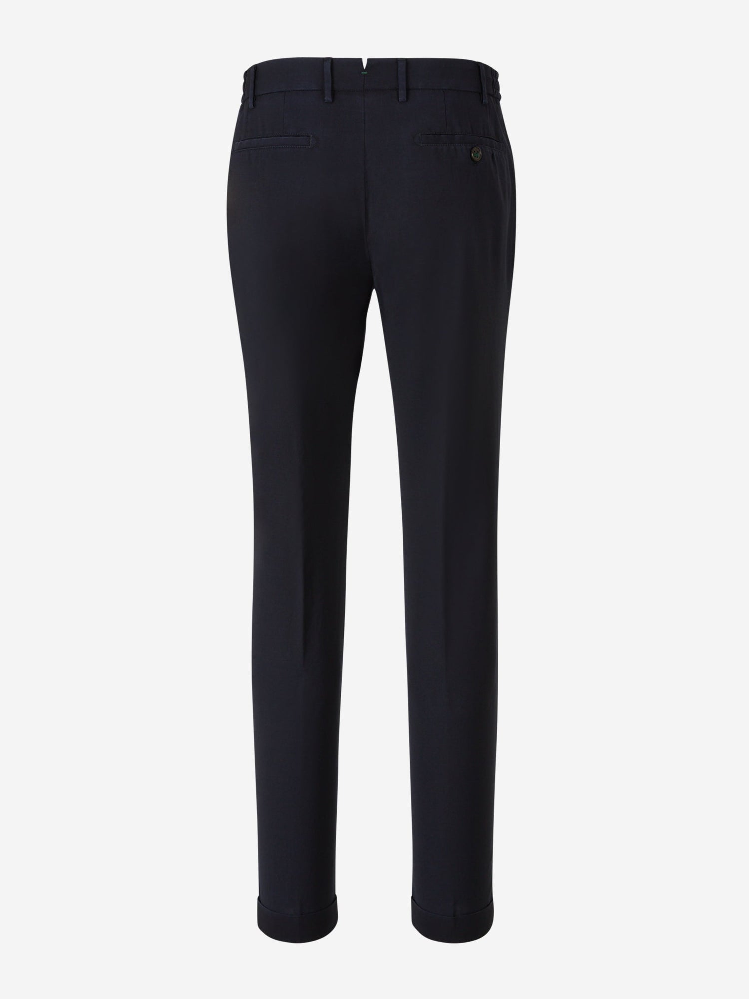 Outlet online Berwich Hombre Pantalones RetroLong Lana color Azul Marino sku 521-003037 01 - Foto 2