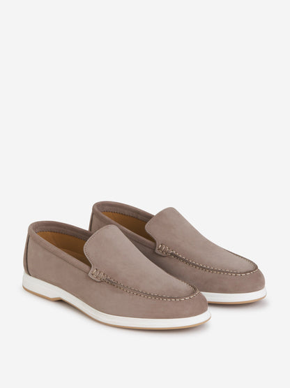 Outlet online Enrico Mandelli Hombre Mocasines Yacht Piel color Beis sku 611-004365 02 - Foto 2