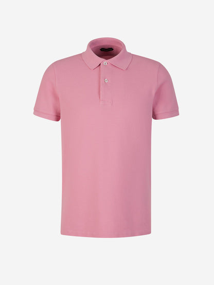 Outlet online Tom Ford Hombre Polo Piqué Algodón color Rosa sku 552-001445 01 - Foto 1