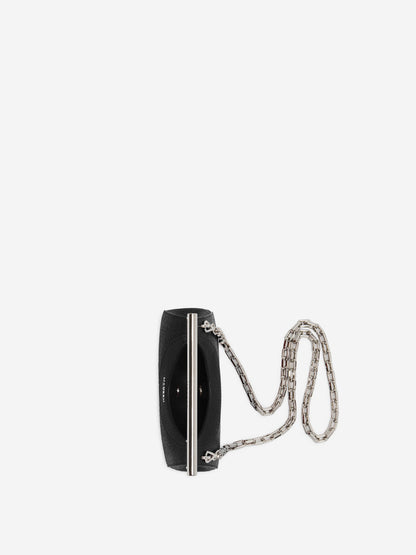 Outlet online McQueen Mujer Bolso Hombro Cross-Bar Mini color Negro sku 810-007798 01 - Foto 3