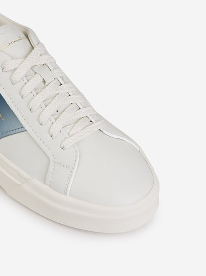 Outlet online Santoni Hombre Sneakers Double Buckle color Blanco sku 616-002730 01 - Foto 5