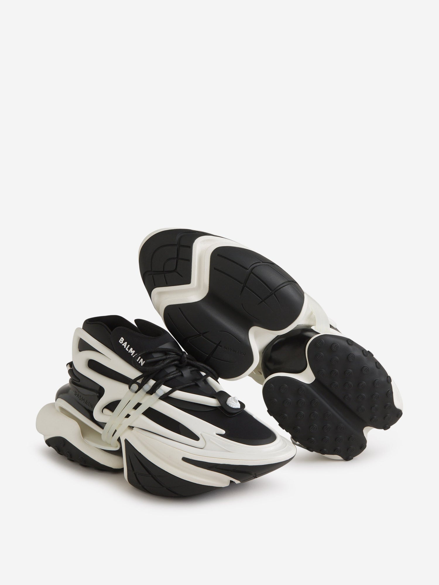 Outlet online Balmain Hombre Sneakers Unicorn Low color Negro sku 616-002566 01 - Foto 5