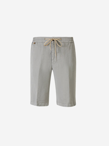 Outlet online Santa Eulalia Hombre Bermudas Casual Lyocell color Gris Piedra sku 523-000981 03 - Foto 1