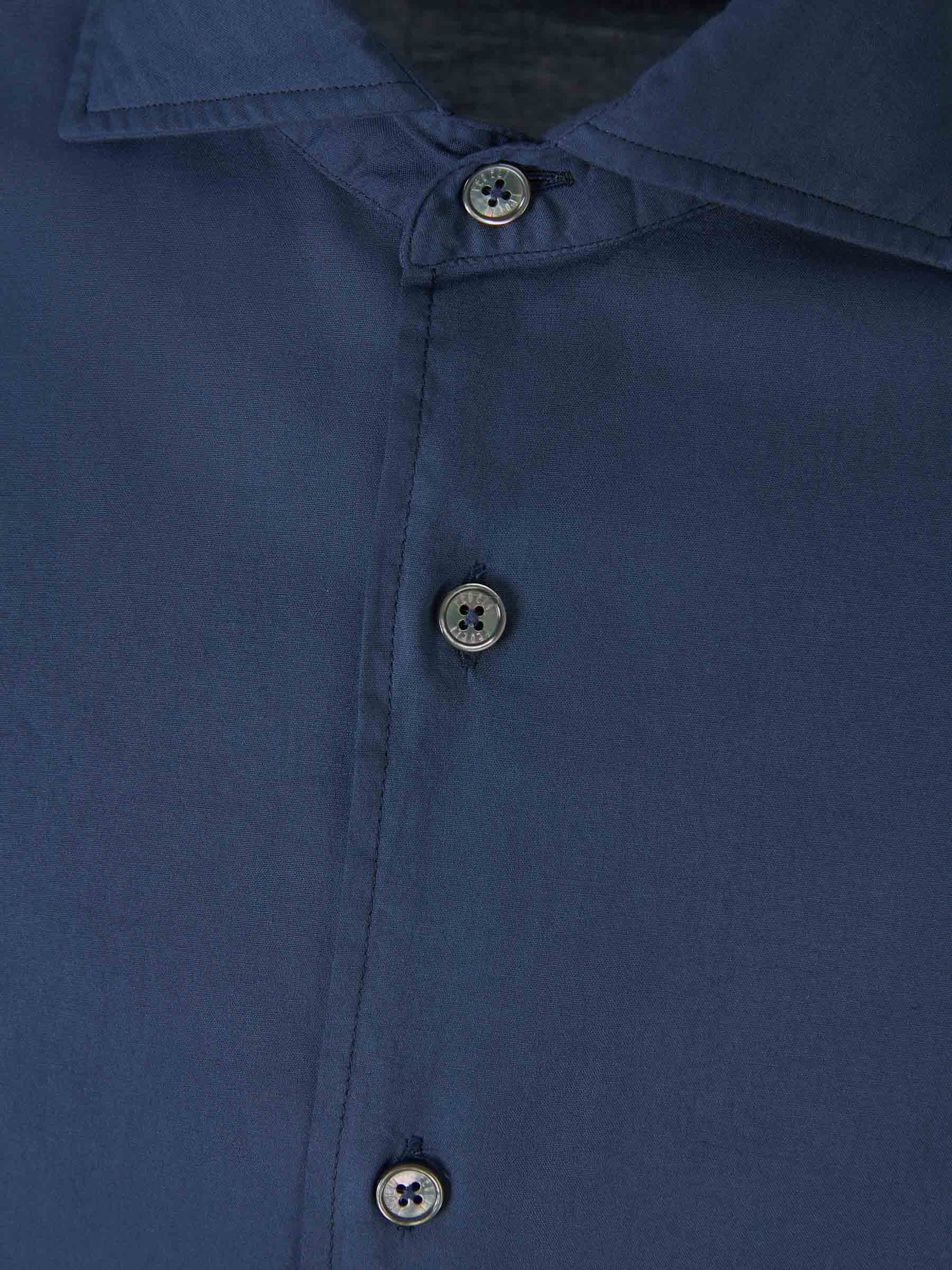 Fedeli Camisa Algodón color Azul Marino sku 531-005849 02 - Foto 3