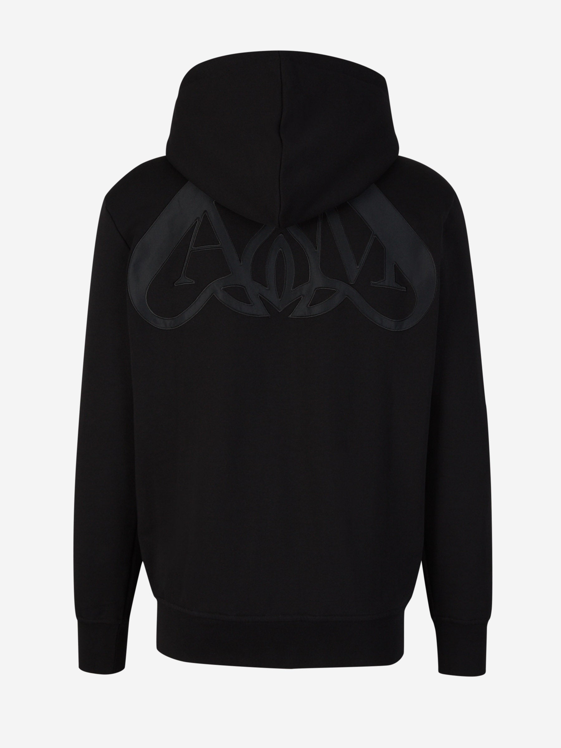 Outlet online McQueen Hombre Sudadera Cremallera Logo color Negro sku 545-001528 01 - Foto 2