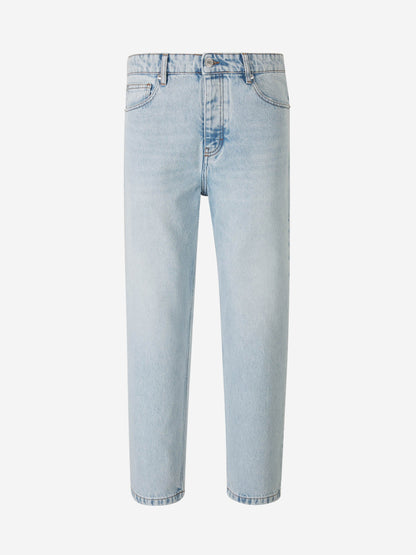 Outlet online Ami Paris Hombre Jeans Straight Fit color Azul Denim Claro sku 522-002590 01 - Foto 1