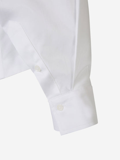 Outlet online Dorothee Schumacher Mujer Blusa Volúmenes Algodón color Blanco sku 701-002062 01 - Foto 5